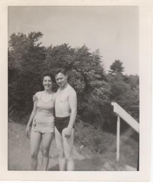 My Dad and Mom Together in the 1940s